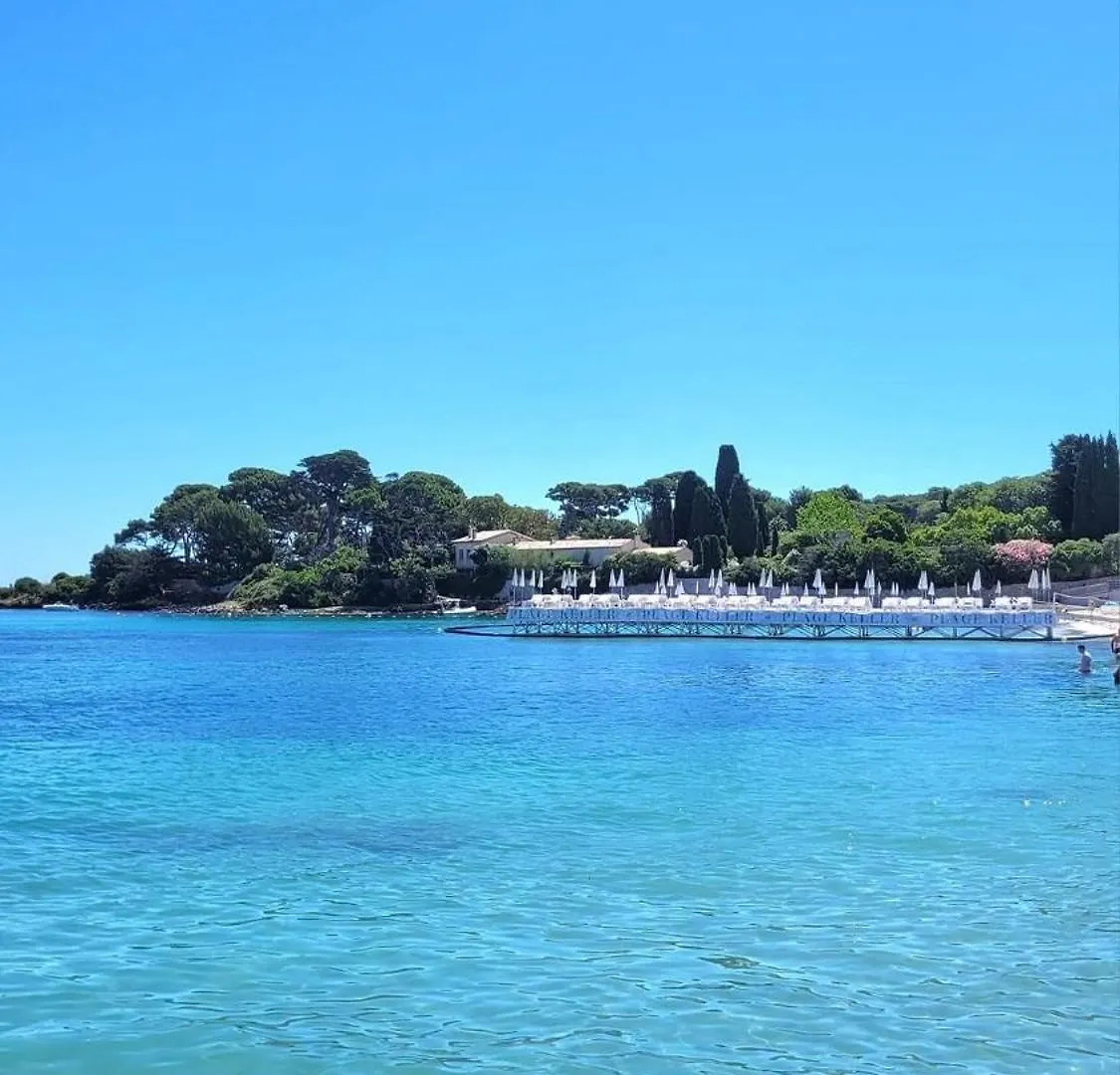 Studio Vue Mer Terrasse A 1Min Des Plages Juan-les-Pins France